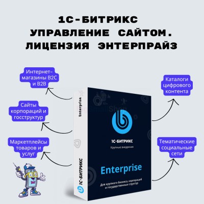 1С-Битрикс: Управление сайтом. Лицензия Энтерпрайз - купить в Седяше
